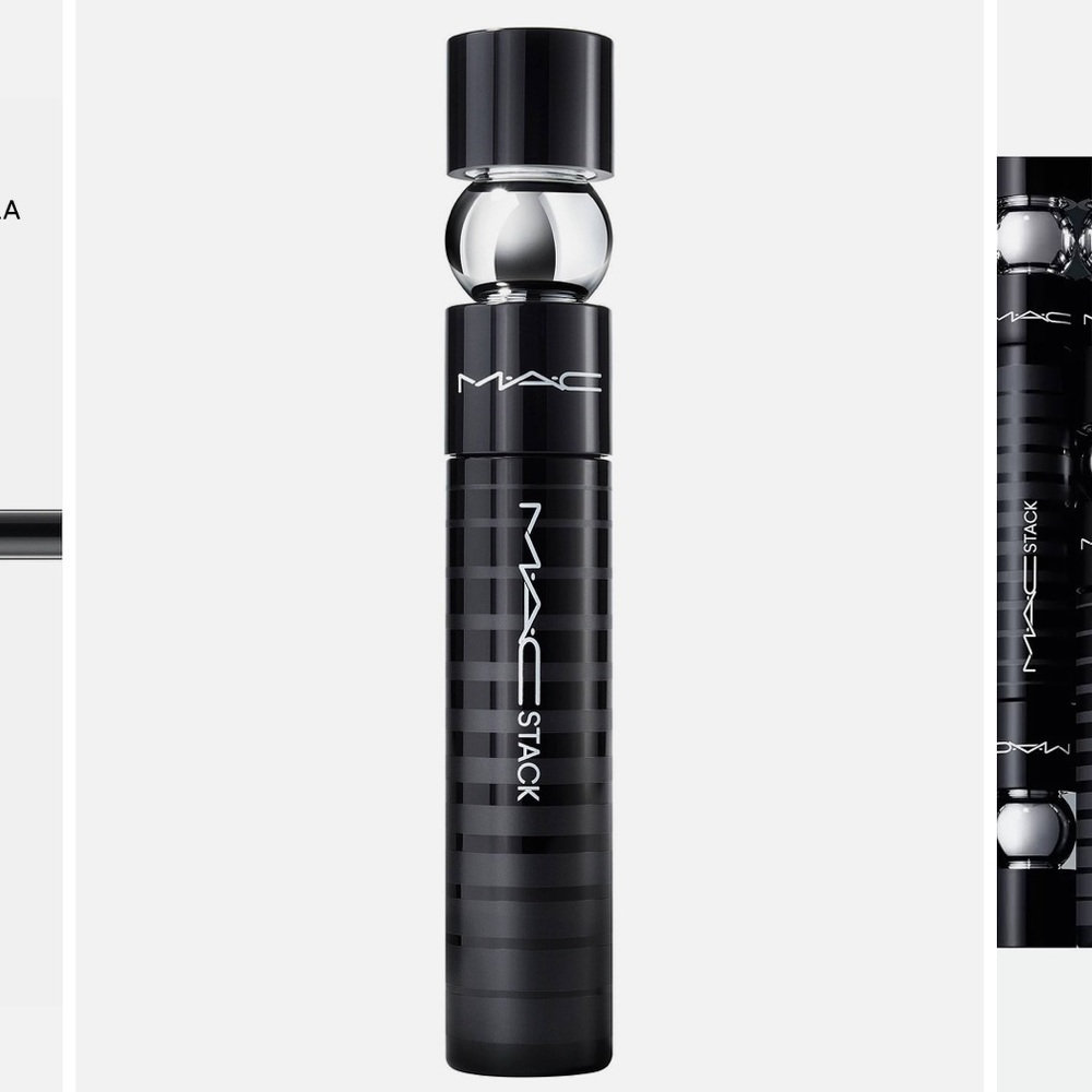 NEW FULL SIZE MAC STACK MASCARA IN SHADE BLACK 12 ml